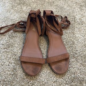 BRASH tie up sandals